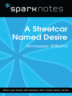 cover image of A Streetcar Named Desire (SparkNotes Literature Guide)